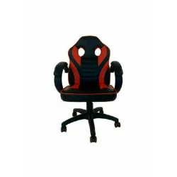 Καρέκλα Γραφείου με Ανάκλιση Κόκκινο / Μαύρο Velco