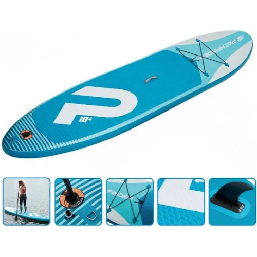 Pathfinder Super Light P10 Φουσκωτή Σανίδα SUP με Μήκος 3.15m Μπλε Pathfinder Super Light P10 Φουσκωτή Σανίδα SUP με Μήκος 3.15m Μπλε