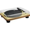 Lenco LS-50 LEN-LS50WD Πικάπ Belt Drive με Προενίσχυση και Ενσωματωμένα Ηχεία Καφέ