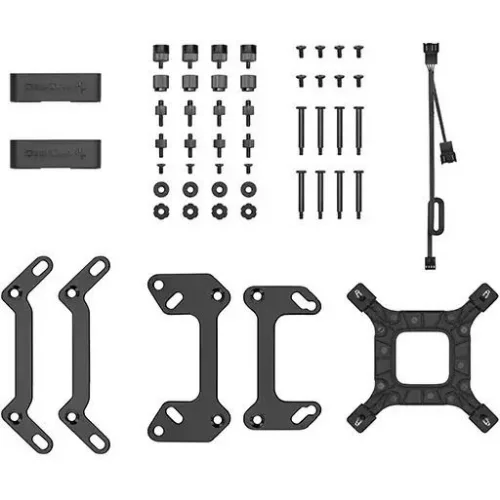 Deepcool LT520 Υδρόψυξη Επεξεργαστή Διπλού Ανεμιστήρα 120mm για Socket AM4/AM5/1700/1200/115x με ARGB Φωτισμό