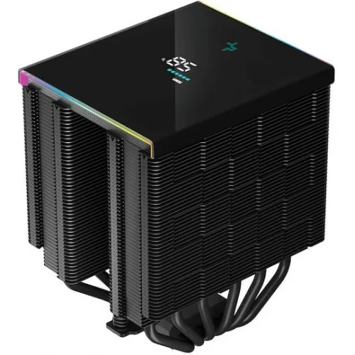 Deepcool AK620 Digital Ψύκτρα Επεξεργαστή Διπλού Ανεμιστήρα για Socket AM4/AM5/1200/115x/1700 με ARGB Φωτισμό