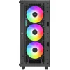 Deepcool CC560 ARGB v2 Gaming Midi Tower Κουτί Υπολογιστή με Πλαϊνό Παράθυρο Μαύρο