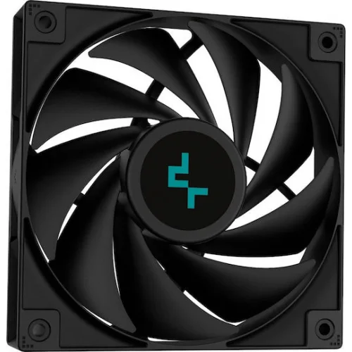 Deepcool LS520S Zero Dark Υδρόψυξη Επεξεργαστή Διπλού Ανεμιστήρα 120mm για Socket AM4/AM5/1700/1200/115x