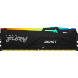 Kingston Fury Beast RGB DDR5 με Module 1x32GB και Ταχύτητα 5600 για Desktop