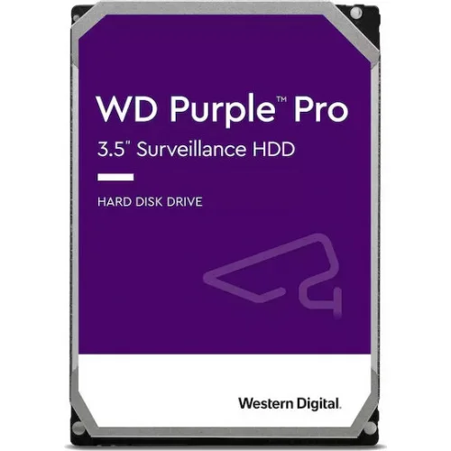 Western Digital Purple 4TB HDD Σκληρός Δίσκος 3.5" SATA III 5400rpm με 256MB Cache για Καταγραφικό