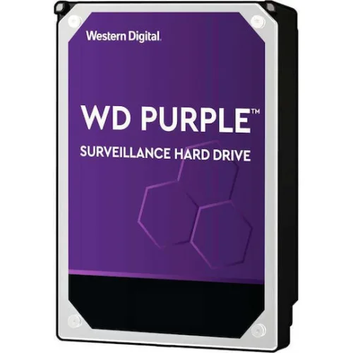 Western Digital Purple 4TB HDD Σκληρός Δίσκος 3.5" SATA III 5400rpm με 256MB Cache για Καταγραφικό