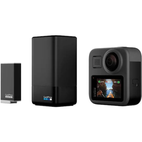 GoPro MAX Dual Battery Charger + Battery ACDBD-011 for GoPro