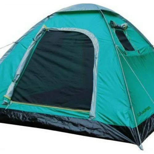 Campus Easy Pop 3 Καλοκαιρινή Σκηνή Camping Igloo Πράσινη για 3 Άτομα 200x180x120εκ.