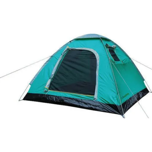 Campus Easy Pop 3 Καλοκαιρινή Σκηνή Camping Igloo Πράσινη για 3 Άτομα 200x180x120εκ.
