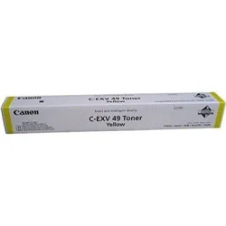 Canon C-EXV49 Γνήσιο Toner Laser Εκτυπωτή Κίτρινο 19000 Σελίδων (8527B002)