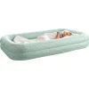 Intex Φουσκωτό Στρώμα Ύπνου με Αντλία Χειρός Kidz Travel Bed 168x107x25εκ. Πράσινο