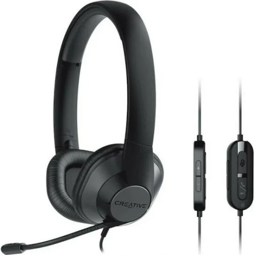 Creative HS-720 V2 On Ear Multimedia Ακουστικά με μικροφωνο και σύνδεση USB-A