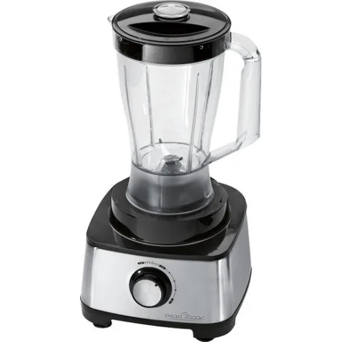 Profi Cook PC-KM1063 Πολυμίξερ 1200W με Κάδο 1.75lt και Κανάτα Μπλέντερ Ασημί