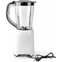 Nedis Μπλέντερ για Smoothies 1.5lt 800W Λευκό KABL300CWT