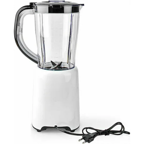 Nedis Μπλέντερ για Smoothies 1.5lt 800W Λευκό KABL300CWT