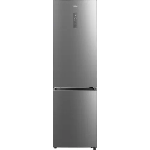 Tesla Ψυγειοκαταψύκτης 378lt NoFrost Υ201xΠ59.5xΒ66εκ. Inox RC3800FMX