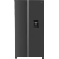 Tesla Ψυγείο Ντουλάπα 529lt Total NoFrost Υ177xΠ90xΒ66εκ. Inox RB5210FHXE