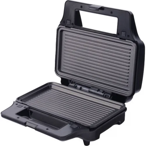 Tesla Τοστιέρα με Αποσπώμενες Πλάκες για 2 Τοστ 900W Inox