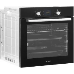 Tesla Φούρνος άνω Πάγκου 80lt Π60εκ. Μαύρος