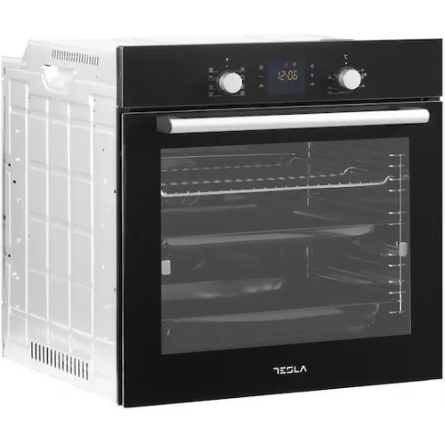 Tesla Φούρνος άνω Πάγκου 80lt Π60εκ. Μαύρος