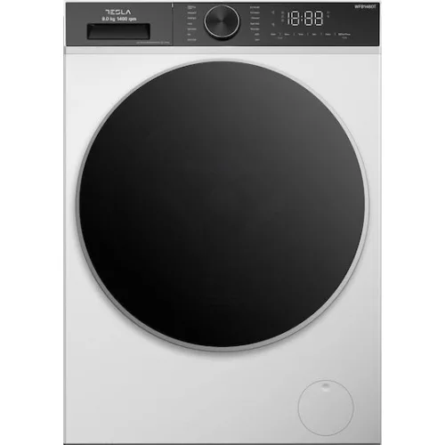 Tesla Πλυντήριο Ρούχων 8kg με Τεχνολογία Ατμού 1400 Στροφών WF81480T