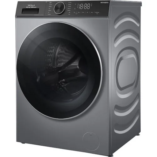 Tesla Πλυντήριο Ρούχων 9kg 1400 Στροφών Inverter Motor Ασημί WF91480TS