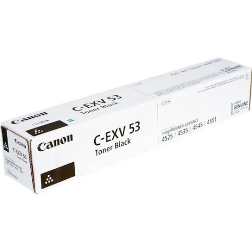 Canon C-EXV53 Γνήσιο Toner Laser Εκτυπωτή Μαύρο 42100 Σελίδων (0473C002)