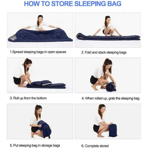 Chanodug Sleeping Bag Μονό Καλοκαιρινό Μπλε