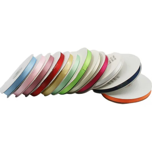 Κορδελα Σατεν Διπλης Οψεως 10mm Χρωμα Χρυσο 50m 60-222