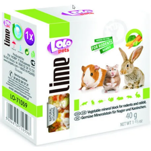 Lolo Pets Πέτρα Τρωκτικών με Λαχανικά 190gr
