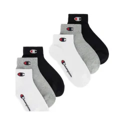 Champion Παιδικές Κάλτσες Grey 6 Ζευγάρια