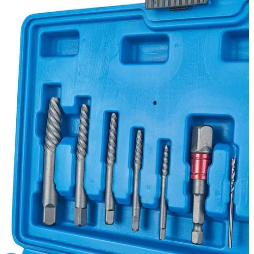 Screw Extractor Set Broken Bolts Nuts Pins 26 Pieces Geko G30036