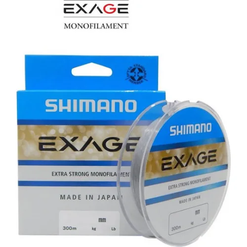 Shimano Exage Πετονιά Ψαρέματος 300m / 0.35mm / 10.4kg