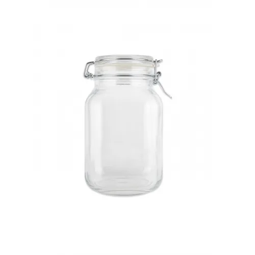 Bormioli Rocco Fido Βάζο Γενικής Χρήσης με Αεροστεγές Καπάκι Γυάλινο Διάφανο 1500ml