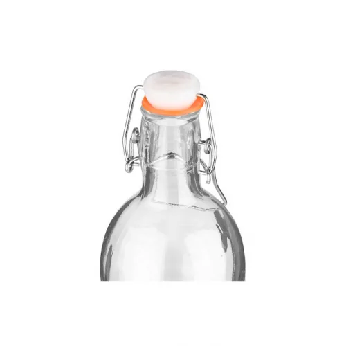 Estia Μπουκάλι Νερού Γυάλινο με Κλιπ 1100ml