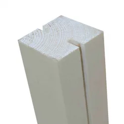 Showood Κολώνα για Περίφραξη Κήπου από Ξύλο 240x7x7εκ.