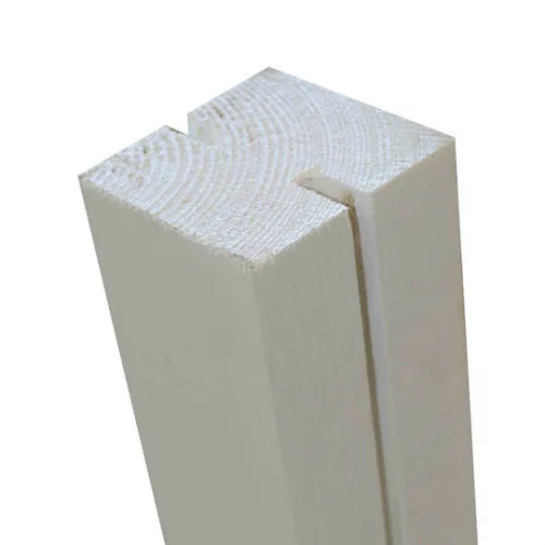 Showood Κολώνα για Περίφραξη Κήπου από Ξύλο 240x7x7εκ.