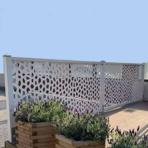 Showood Κολώνα για Περίφραξη Κήπου από Ξύλο 240x7x7εκ.