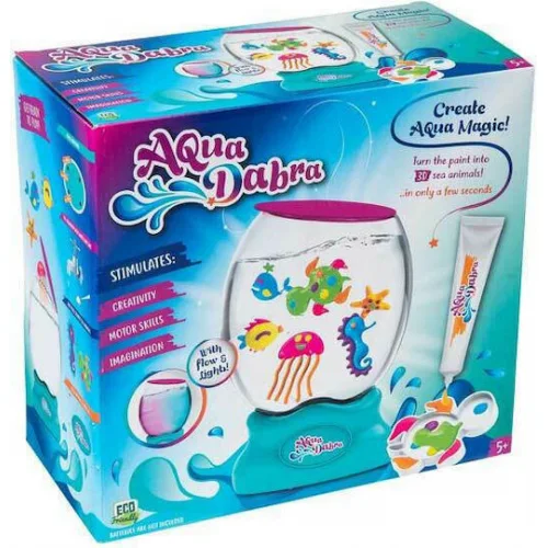 Aqua Dabra Παιδική Χειροτεχνία Aqua Dabra Σετ Ενυδρείο για Παιδιά 5+ Ετών 15 Τεμαχίων