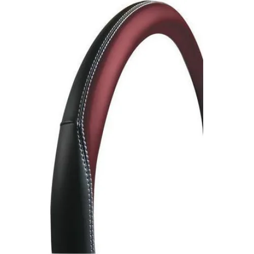 Lampa Κάλυμμα Τιμονιού Φορτηγού Club με Διάμετρο 37-39εκ. Συνθετικό Μαύρο/Μπορντό