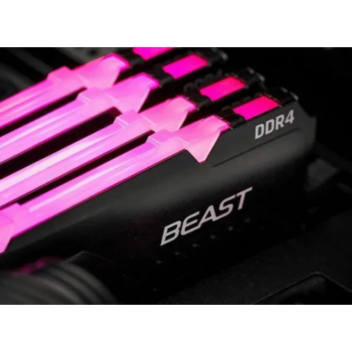 Kingston FURY Beast DDR4 64GB RAM με 4x16GB Modules και Ταχύτητα 3200 για Desktop