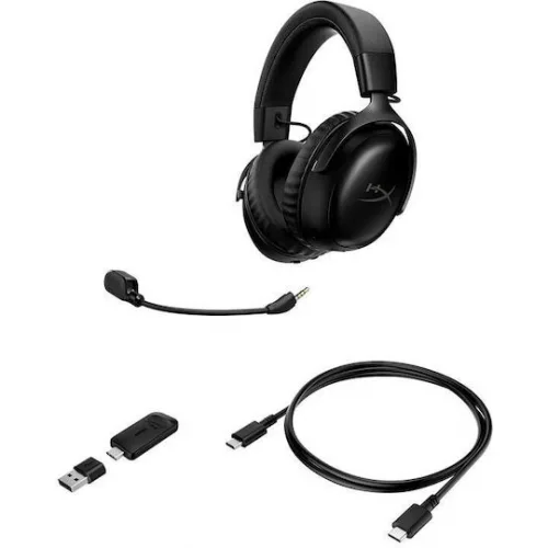 HP Cloud III S Ασύρματο Over Ear Gaming Headset με σύνδεση Bluetooth / USB