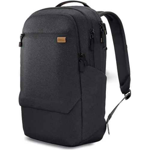 Dell Ecoloop Premier Laptop Backpack Up To 16" 40.64cm Nylex Lining Scratch Protection Waterproof 6 Pockets Black