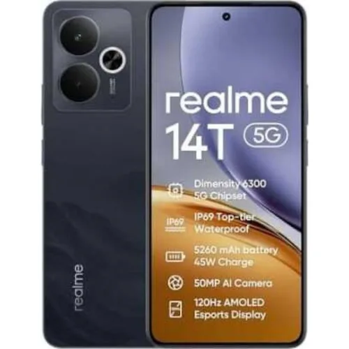 Realme 14T 5G Dual SIM (8/256GB) Μαύρο