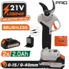Nakayama EC1440 Ψαλίδι Κλαδέματος Μπαταρίας Brushless 21V 2x2Ah/2Ah με Μέγιστη Διάμετρο Κοπής 40mm Nakayama EC1440 Ψαλίδι Κλαδέματος Μπαταρίας Brushless 21V 2x2Ah/2Ah με Μέγιστη Διάμετρο Κοπής 40mm