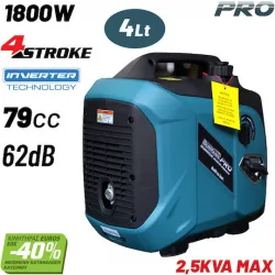 Bormann BGB2005 Αθόρυβη Γεννήτρια Βαλιτσάκι Βενζίνης Τετράχρονη με Χειροκίνητη Μίζα