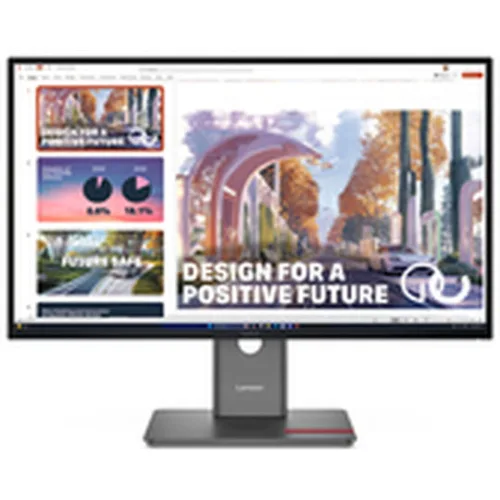 Monitor Lenovo ThinkVision P27QD-40 27'' QHD IPS/HDMI/USB-C/Ethernet/ Speakers/3Y Warranty 64B3GAT2EU