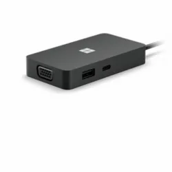 Microsoft Travel Hub USB-C Docking Station με HDMI 4K Ethernet Μαύρο