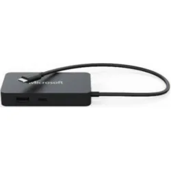 Microsoft Travel Hub USB-C Docking Station με HDMI 4K Ethernet Μαύρο