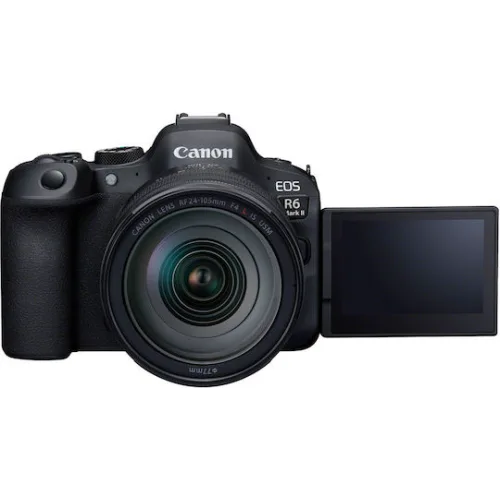Canon EOS R6 Mark II Mirrorless Φωτογραφική Μηχανή Kit (RF 24-105mm F4L IS USM) Μαύρη